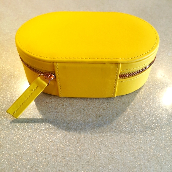 Lisa Angel Travel Jewellery Box Yellow - Picture 4 of 4